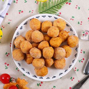 海欣爆汁香辣鱼果2.5kg 包心鱼丸 关东煮麻辣烫火锅丸子 海鲜