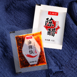 大树徐外卖小醋包辣椒油包家用组合装100包