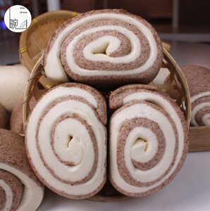 河南红高粱大馒头主食杂粮北方老面馒头花卷窝头速