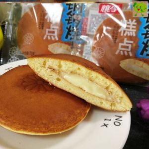 桃李铜锣烧吉士馅整箱糕点70g早餐小蛋糕吉士馅下午茶点心休闲零