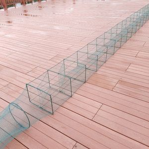 地网笼捕大鱼大号捕鱼笼虾笼 60*80折叠龙虾网笼大地网笼有结尾