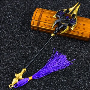 王者周边吕布天魔缭乱武器模型孙悟空 李白青莲剑 韩信白龙吟金属