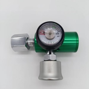 呼吸机专用配套氧气瓶减压阀氧气表德标国标美标接气口氧气减压器