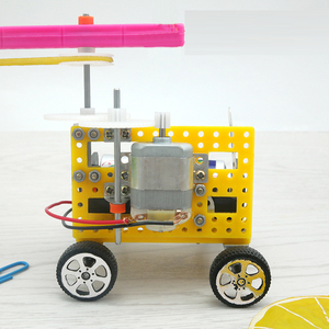 科技小制作小发明电动清扫车diy模型材料扫地机器人儿z童益智玩具