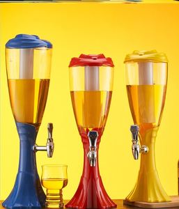 啤酒桶带龙头创意ktv多功能3升扎啤发光炮可乐水果茶饮料分酒容器