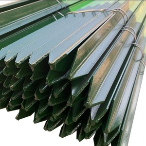 栅栏y型立柱牛栏网三角柱养殖网果园围栏网y型钢桩牧场栏杆实心铁