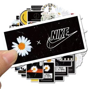 权志龙雏菊peaceminusone手账贴画涂鸦自粘图案创意防水贴纸同款