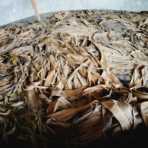 古法造纸术diy手工材料w包纯植物构树皮纸浆材料花草纸体验包