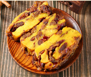 山西阳泉特产大黄米面枣糕手工现做黏糕糯米切糕