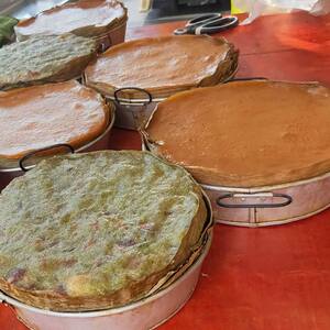 广西桂林特产红糖年糕恭城油茶传统美食小吃糍粑点心糖糕3份njwz