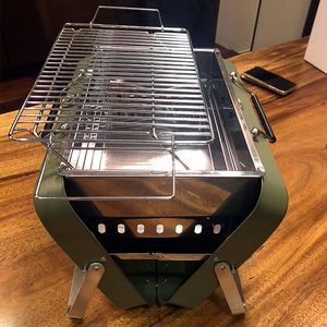 烤箱烤网烧烤架户外庭院露营家庭式烧烤架便携可折叠专业烧烤炉