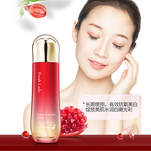 鲜女美妆专柜正品红石榴晶莹能量水100ml鲜女美妆化妆品爽肤水
