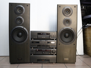 日本原装 二手音响 pioneer/先锋 s-j700d 发烧落地组合音响 9成
