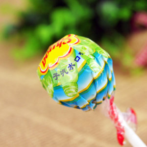 珍宝珠硬糖棒棒糖波子汽水味30支散装糖果允乐无