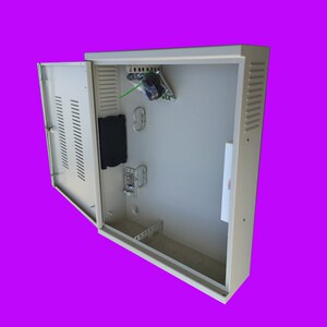 电信交换机箱 2u网络墙柜挂墙式小机柜箱 宽带工程井楼道宽带箱