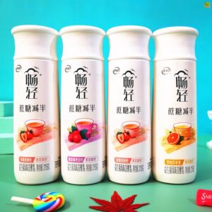 伊利畅轻乳酸菌酸奶整箱早餐西柚百香果风味发酵乳制品215g*10瓶