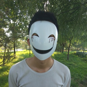 scp035可戴面具桃形面具scgp035的面具scpd级人员衣服儿童占地面