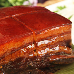 华源食品店淘宝万三牌东坡肉拍2减5苏州周庄特产560g包邮红烧猪肉