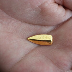 金瓜子足金999i实心瓜子金种子纯黄金24k金收藏送礼婚庆压岁钱红