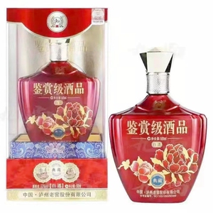 泸州老窖鉴赏级酒品典藏52度浓香型白酒500mlx6瓶礼盒装整箱特惠