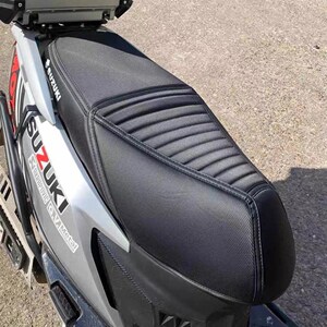 轻骑铃木优友uu125摩托车坐垫套uy125加厚海绵防水防晒摩托车改装