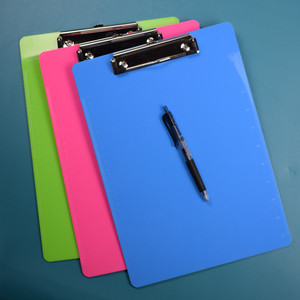 随心发a4加厚板夹文件夹夹板学生文具用品试卷夹写字垫板办公会议记录
