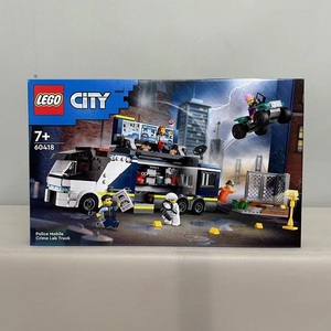 LEGO乐高城市组60418警用指挥车男女孩儿童益智拼装积木玩具礼物