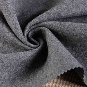 粗纺素色薄款麦尔登毛呢面料秋冬羊毛大衣服装布料hyl16008系列