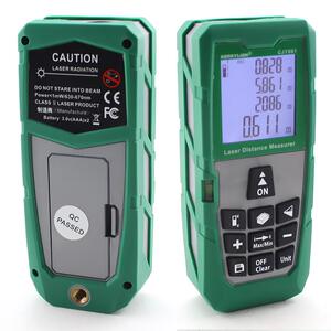 耐用手持丈量红外线电子尺长度防l尘轻松距离测量仪30哇嘎百货店