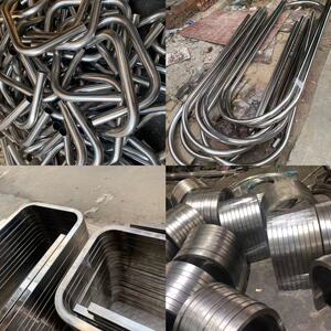 国标304不锈钢弯管加工方管折弯铁管圆弧拉弯圆管u型扶手焊接镀色