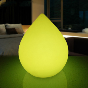 伏忆之1314淘宝桃子灯七彩水滴led草坪灯户外防水尖