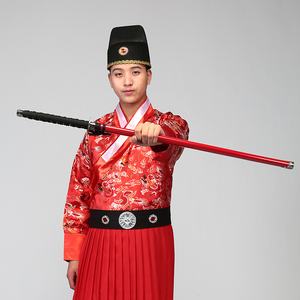 明制汉服飞e鱼服锦衣卫刀绣春刀木刀古装武侠剑客龙泉刀表演道具