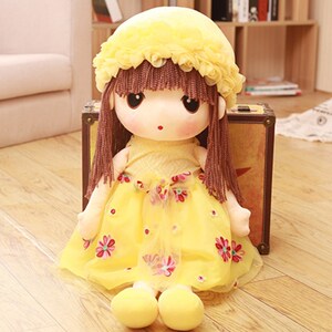 迷你小娃娃公仔小人玩偶小可爱毛绒玩具礼品店超萌小号小布偶装饰