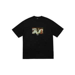supreme leda and the swan tee 油画logo丽达与天鹅印花短袖t恤0人