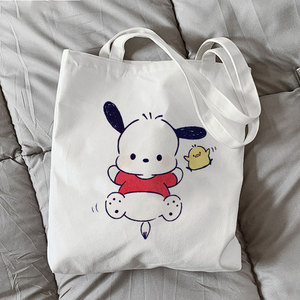 0025人付款天猫弘娜x哈咪猫联名梵高艺术家系列单肩帆布包卡通环保