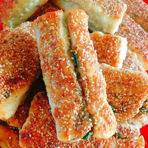 湖北美食天门特产伢子锅盔现做现发真空包装仙桃天门特色早餐小吃