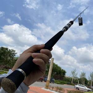 尾崎/海之伝說 进口全富士m/mh调2.4-3.9滑漂海钓远投鲈鱼路亚竿