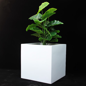 玻璃钢户外花盆组合庭院现代正方形大号花槽露台花钵落地纤维花箱