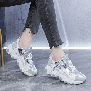 2022春季老爹鞋大脚骨女鞋宽脚胖脚运动鞋厚底休闲鞋显脚小旅游鞋