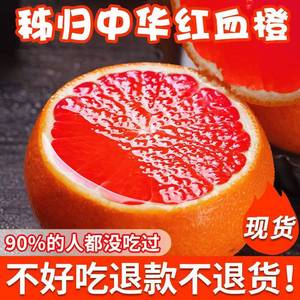血橙9斤中华红橙子新鲜水果当季整箱大果红肉果冻甜脐手剥雪橙5斤