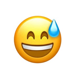 超无语表情 流汗黄豆 亚克力胸针 3cm 书包装饰品挂件徽章