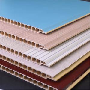 花色欧花竹木纤维集成墙板护墙板自装快装墙面扣板装修装饰材料