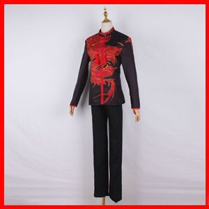 哑舍cos老板服装哑舍cos服 学生赤龙服中山装哑舍cos汉服服装男女