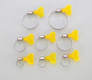 扣环.喉箍水管固定抱箍水龙头家用夹手拧箍洗衣机管束加厚子