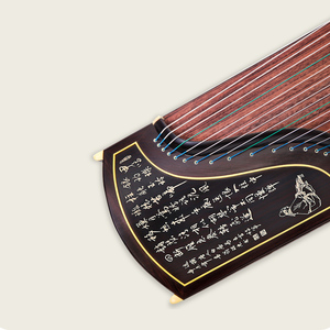 敦煌古筝698t书法/牡丹初学者考级演奏专业实木檀木高端艺考筝