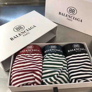 内裤男手工裁剪balenciaga巴黎世家莫代尔面料丝滑透气男士平角裤