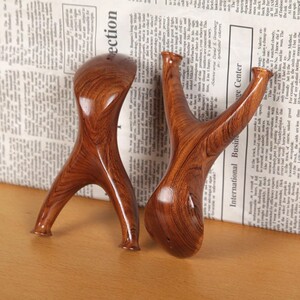 眼镜蛇纯手工弹弓实木户外沙漠铁反曲原木质制专业成人超硬高精度