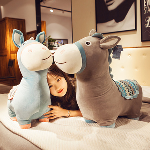 新品小马毛绒玩具可爱公仔少女床上网女娃娃红q生生日玩物礼偶睡