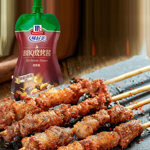 味好美bbq烧烤酱230g*12蜂蜜烟熏风味腌