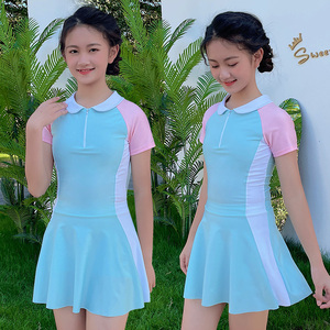 魔恋都市丽人正品官方旗舰店泳衣女宝宝女童公主风可爱7-12岁2022